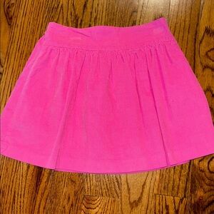 Girls pink corduroy SKIRT size 10 NWOT elastic banded waist